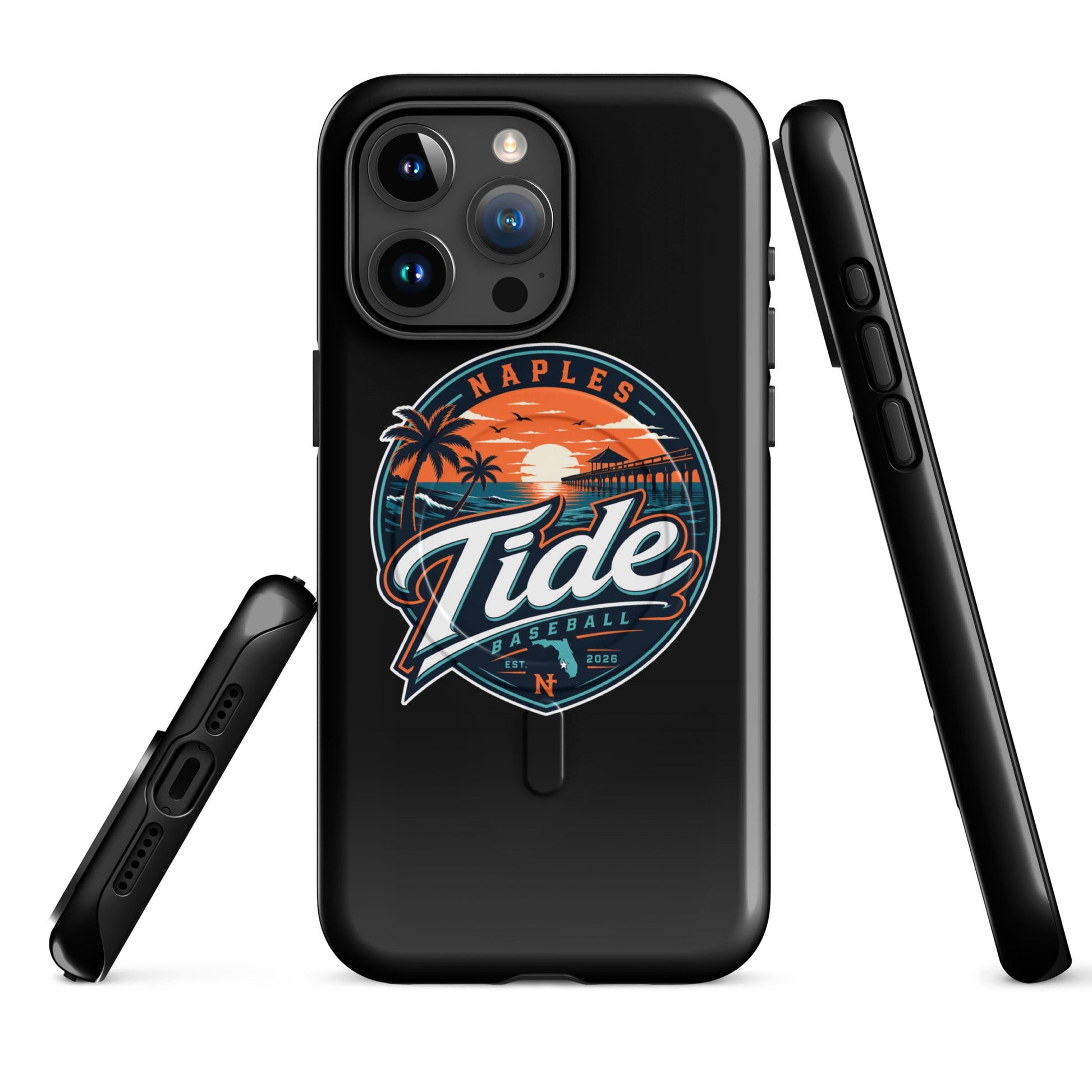 Magsafe Tough Case for iPhone | Naples Tide | Enblem Logo