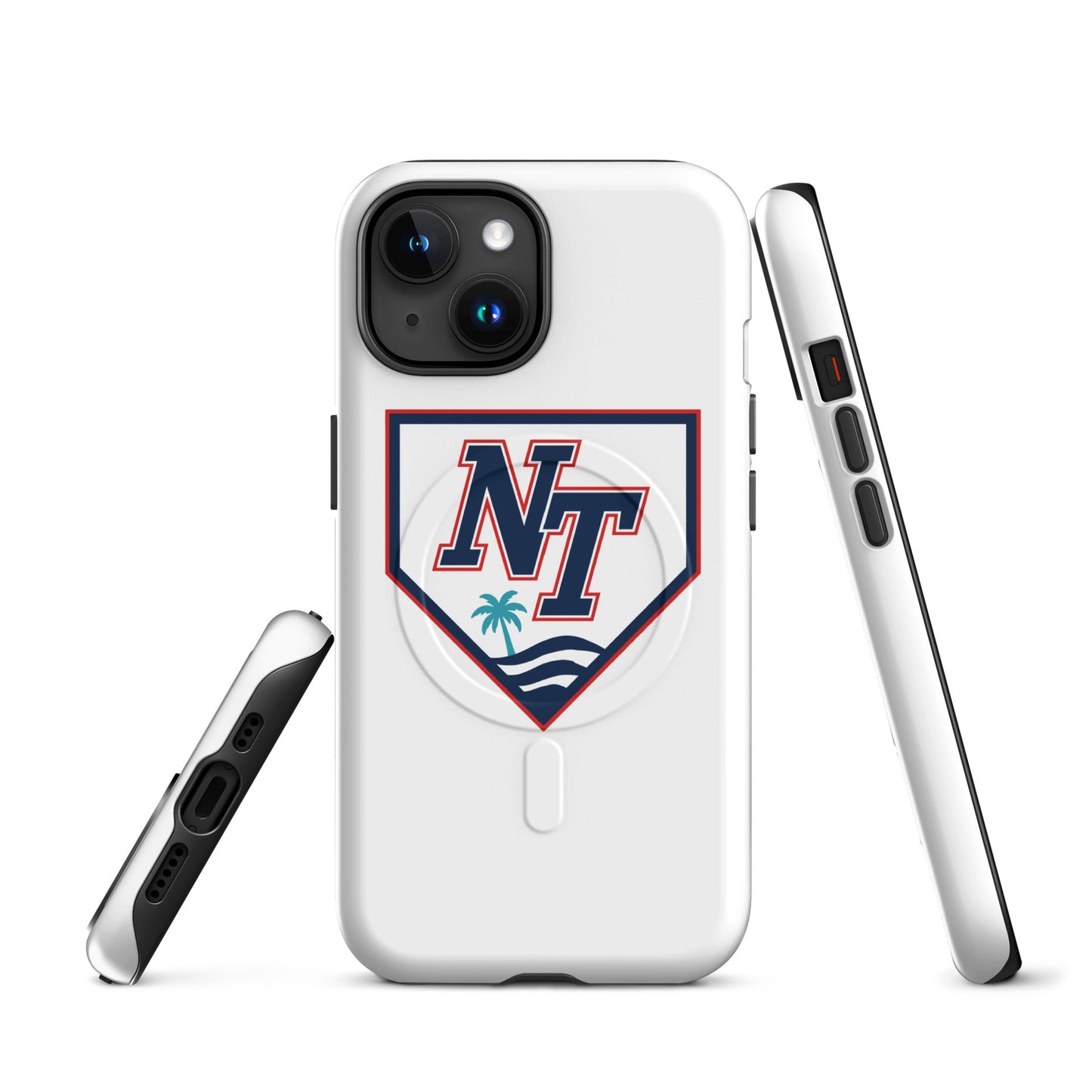 Magsafe Tough Case for iPhone | Naples Tide | Shield Logo