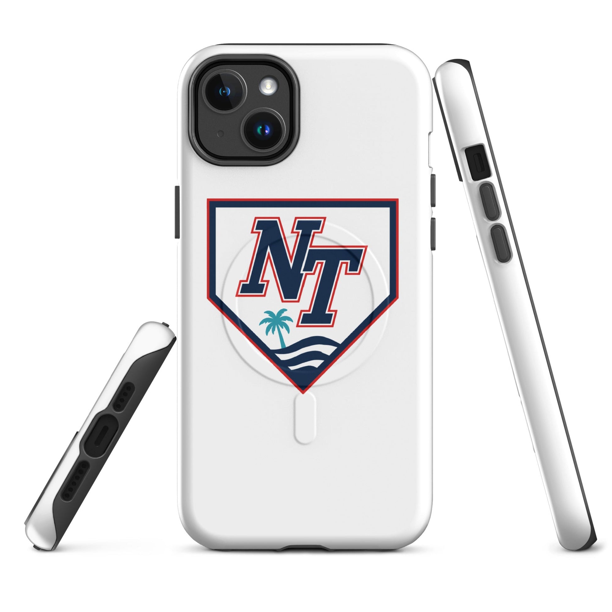 Magsafe Tough Case for iPhone | Naples Tide | Shield Logo