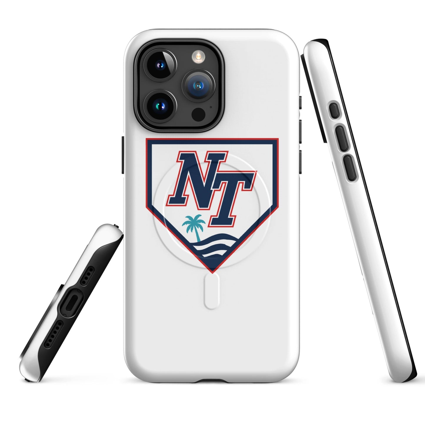 Magsafe Tough Case for iPhone | Naples Tide | Shield Logo