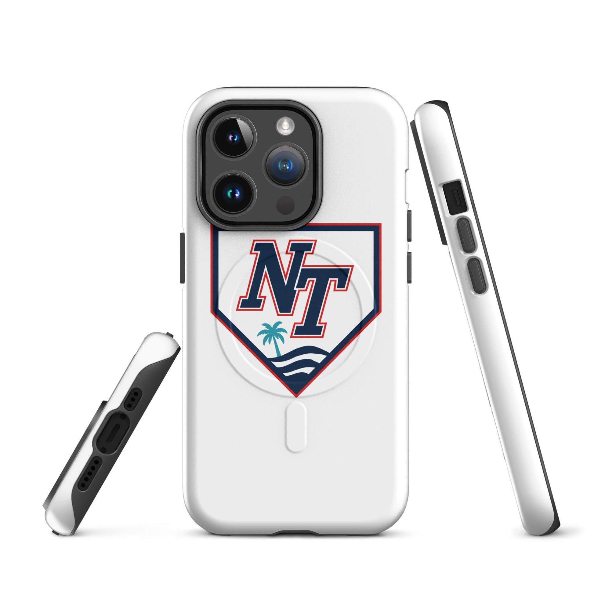 Magsafe Tough Case for iPhone | Naples Tide | Shield Logo