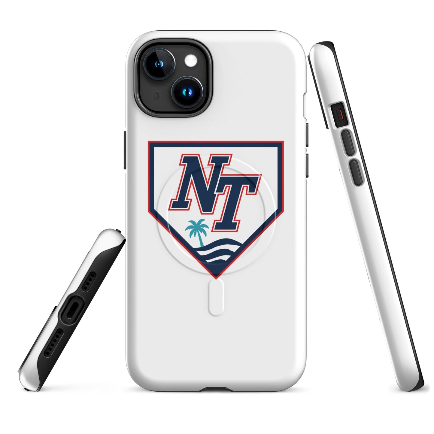 Magsafe Tough Case for iPhone | Naples Tide | Shield Logo