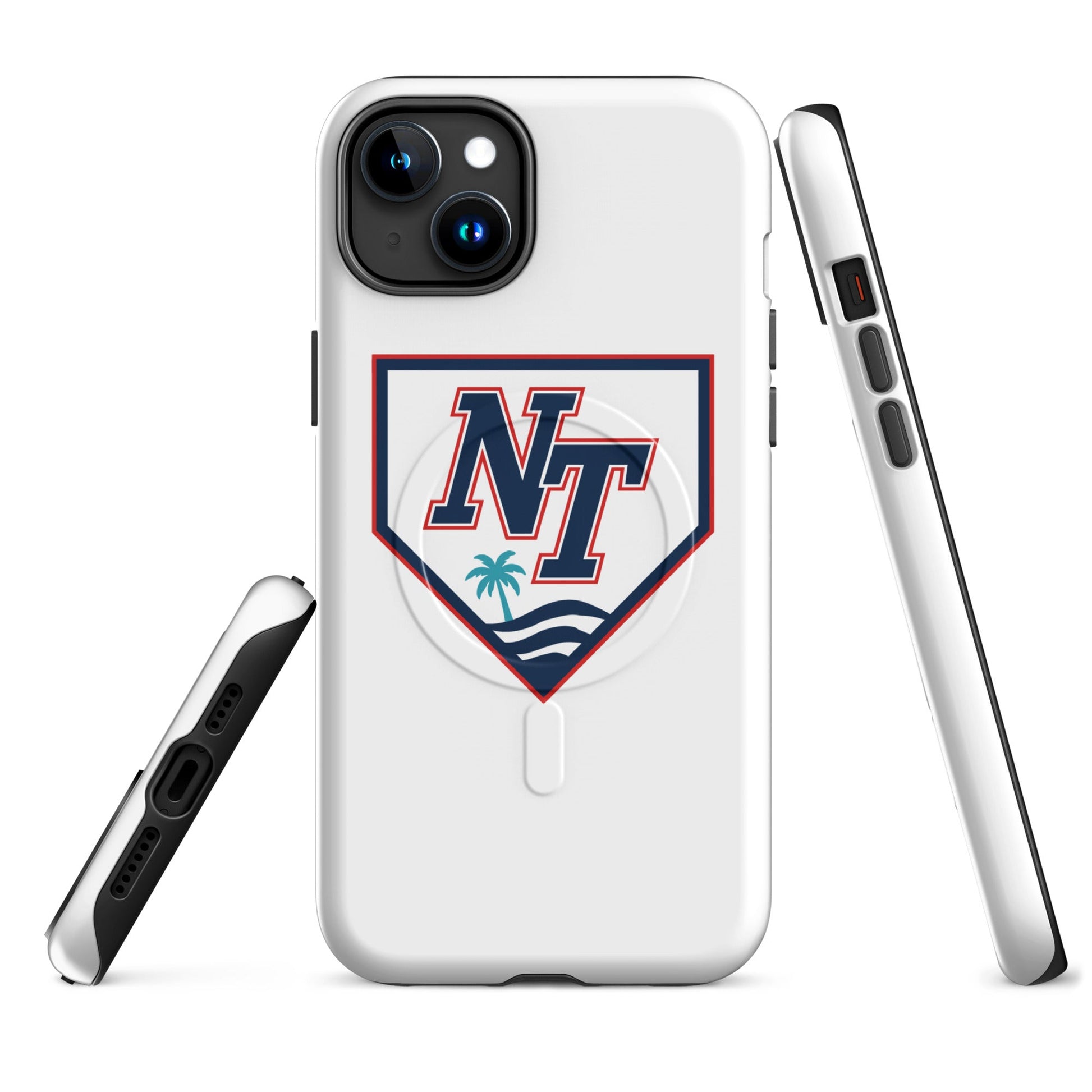 Magsafe Tough Case for iPhone | Naples Tide | Shield Logo