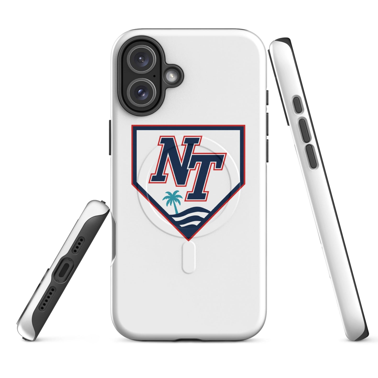 Magsafe Tough Case for iPhone | Naples Tide | Shield Logo