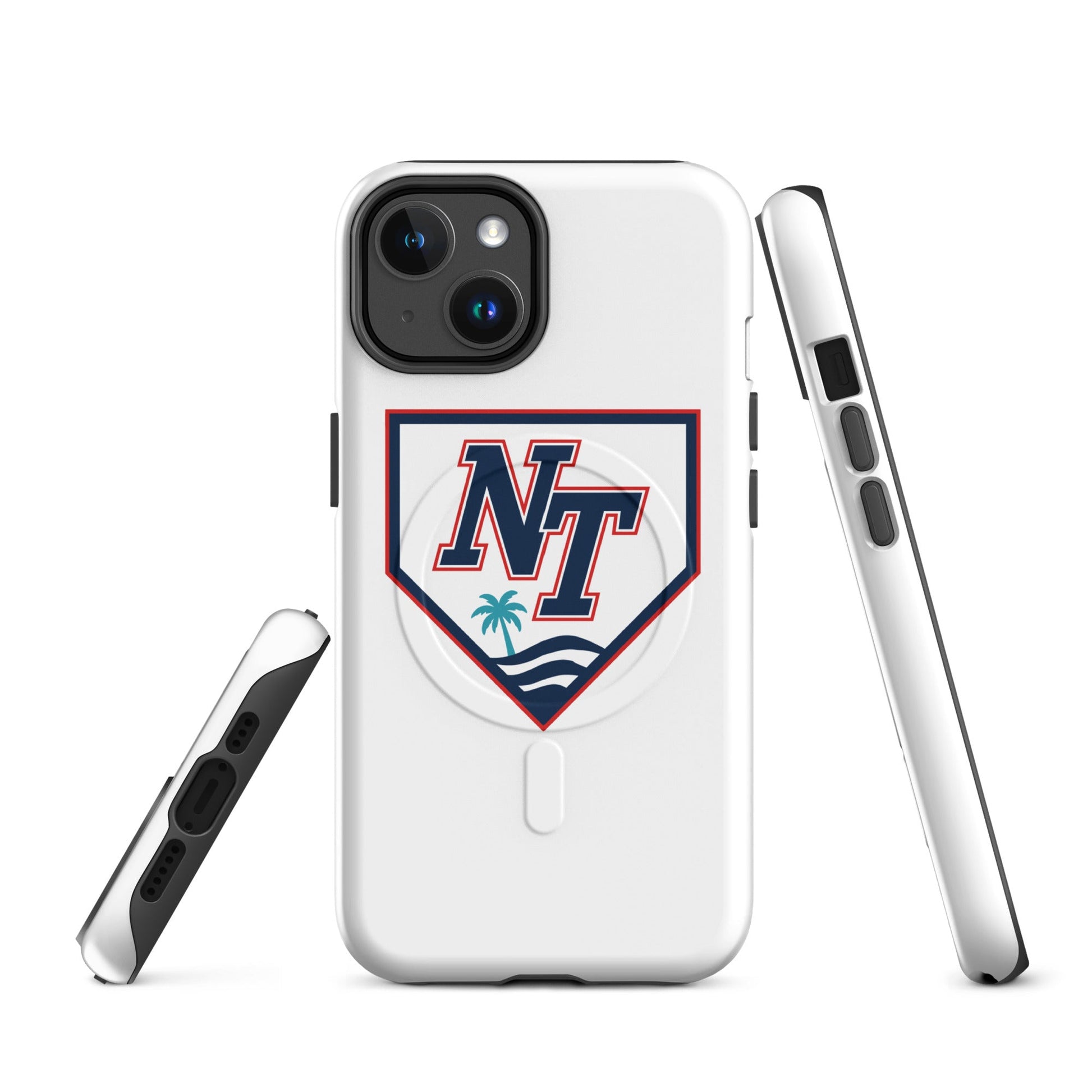 Magsafe Tough Case for iPhone | Naples Tide | Shield Logo