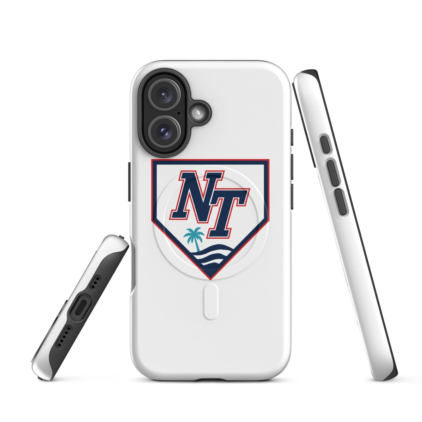 Magsafe Tough Case for iPhone | Naples Tide | Shield Logo