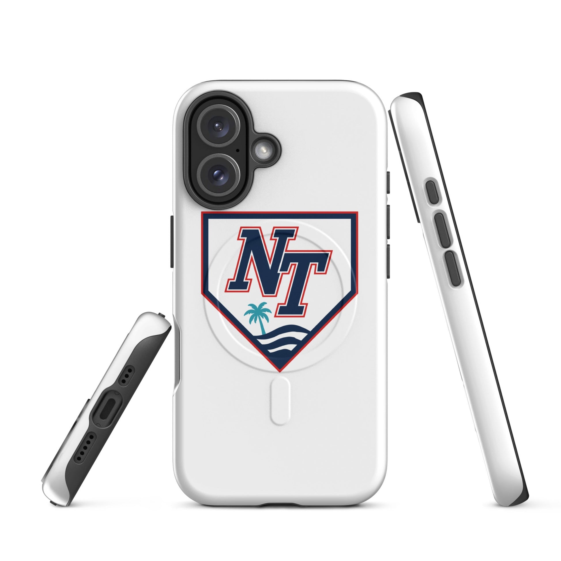 Magsafe Tough Case for iPhone | Naples Tide | Shield Logo