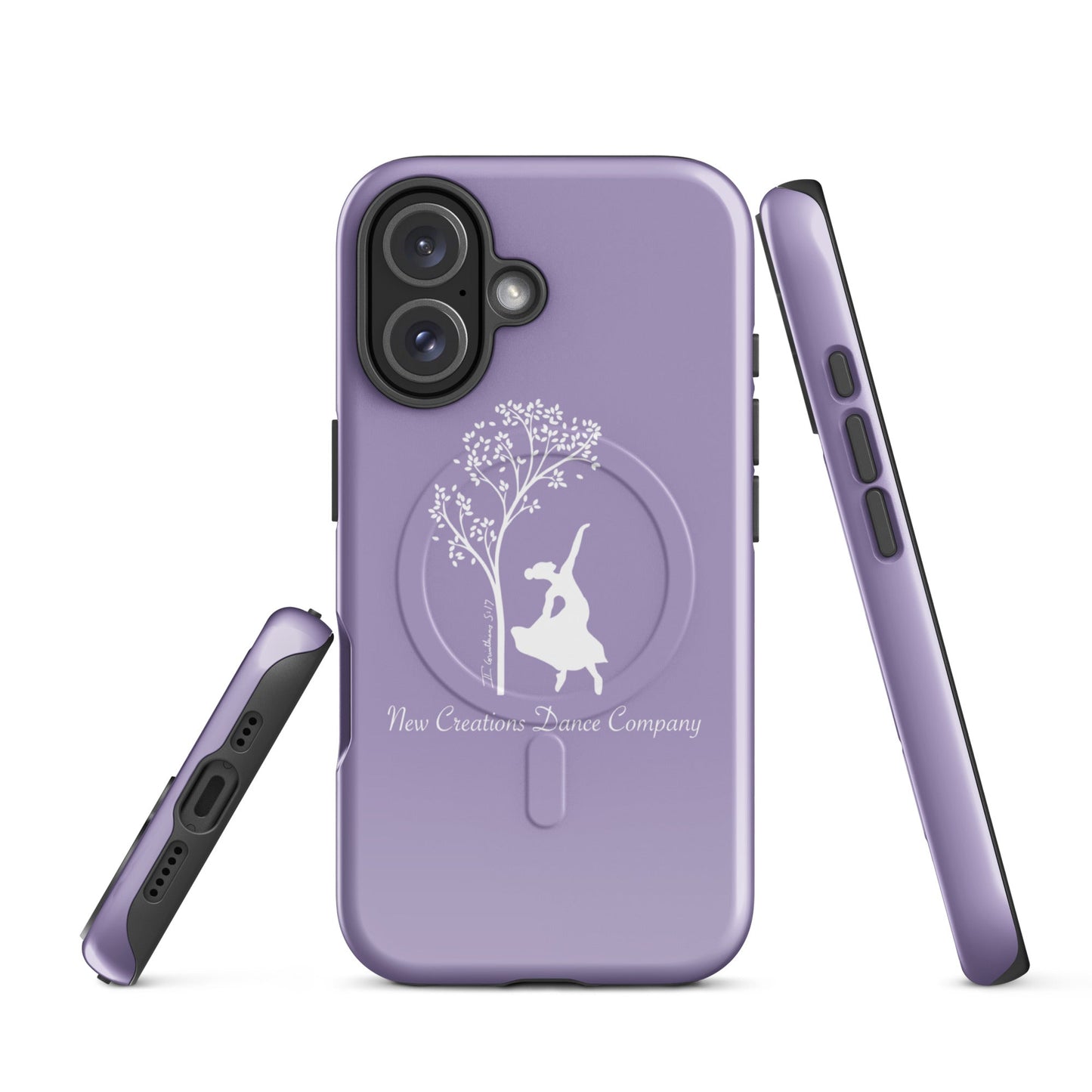 Magsafe Tough Case for iPhone | New Creations Dance Company | Alt Logo