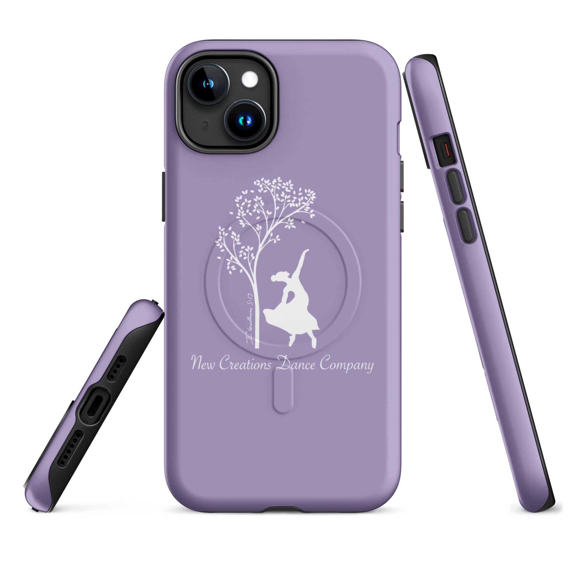Magsafe Tough Case for iPhone | New Creations Dance Company | Alt Logo