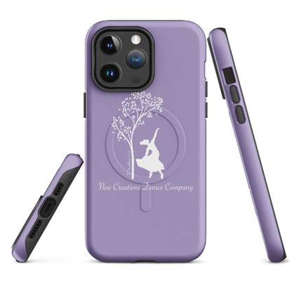 Magsafe Tough Case for iPhone | New Creations Dance Company | Alt Logo