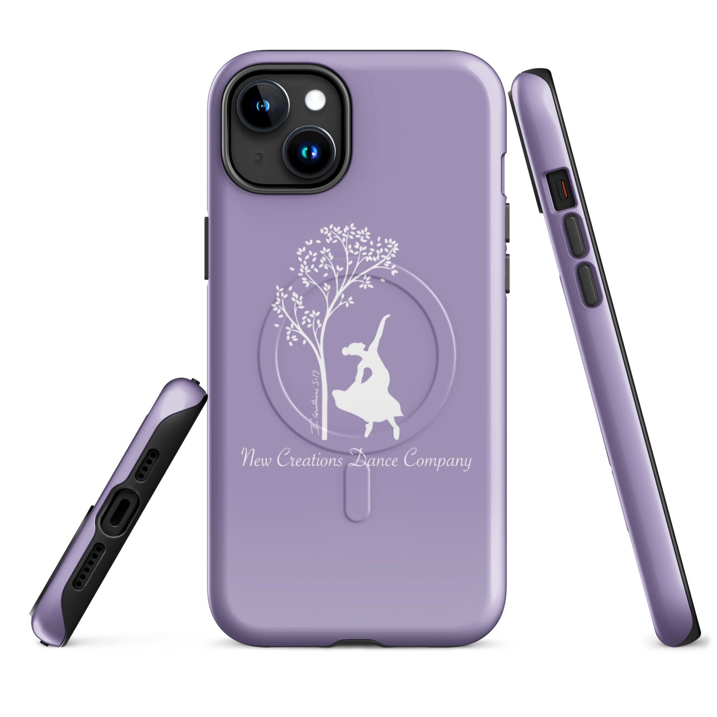 Magsafe Tough Case for iPhone | New Creations Dance Company | Alt Logo