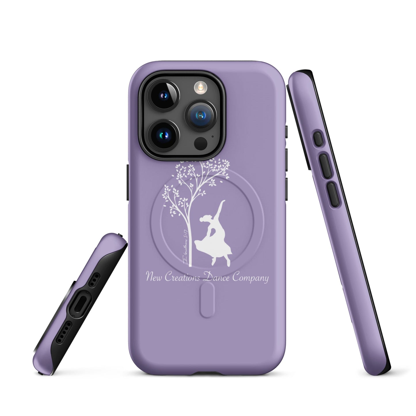 Magsafe Tough Case for iPhone | New Creations Dance Company | Alt Logo