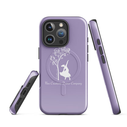 Magsafe Tough Case for iPhone | New Creations Dance Company | Alt Logo