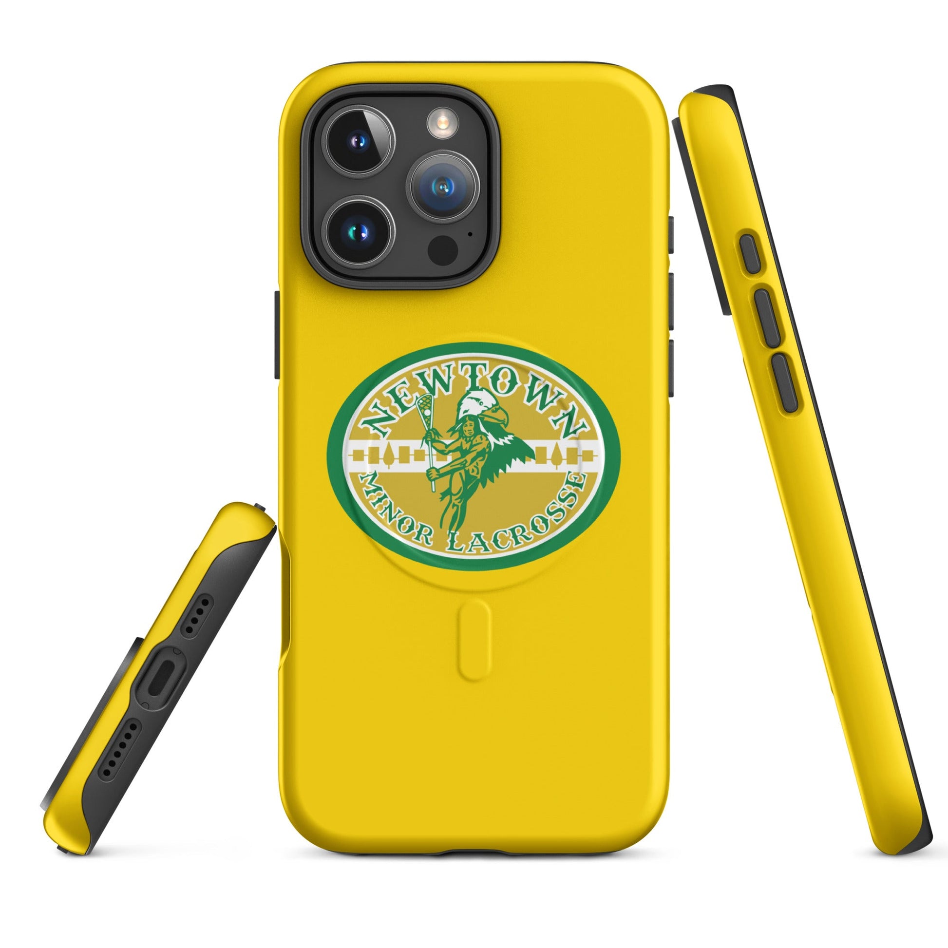 Magsafe Tough Case for iPhone | Newtown Minor Lacrosse | Emblem Logo