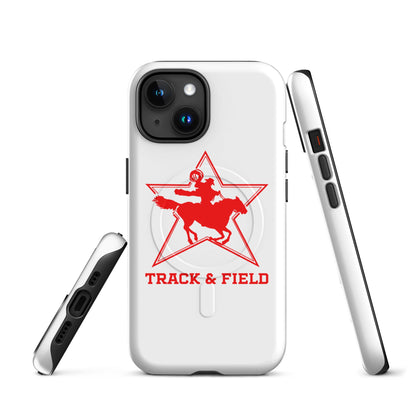 Magsafe Tough Case for iPhone | North Lake Track and Field | Cowboy T&F Logo
