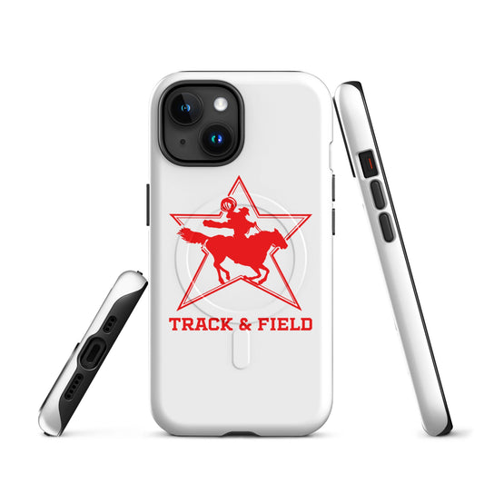 Magsafe Tough Case for iPhone | North Lake Track and Field | Cowboy T&F Logo