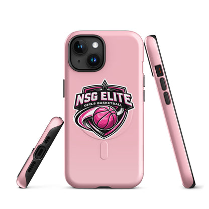 Magsafe Tough Case for iPhone | NSG Elite Women’s Basketball | Vanguard Shield Logo
