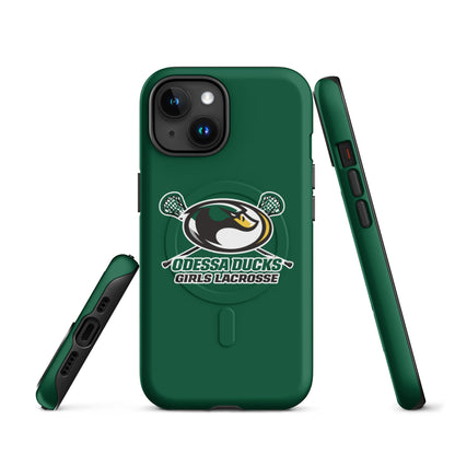 Magsafe Tough Case for iPhone | Odessa Girls Lacrosse | Duck Sticks Logo