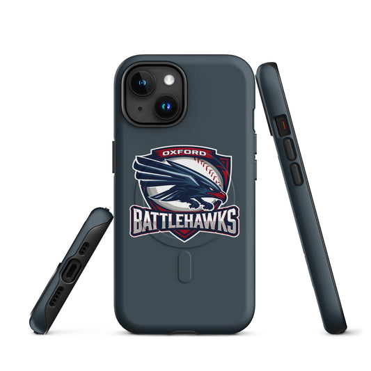 Magsafe Tough Case for iPhone | Oxford Battlehawks 13U | Badge Logo