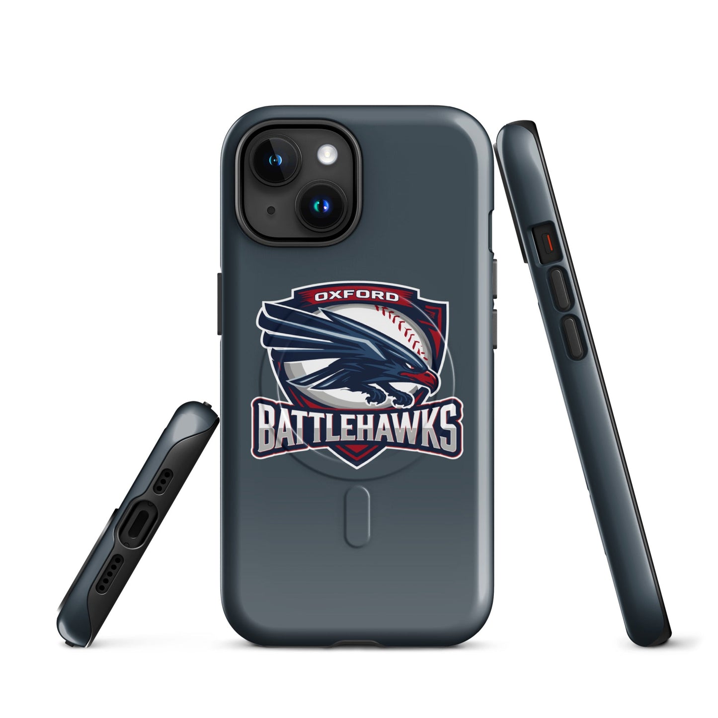 Magsafe Tough Case for iPhone | Oxford Battlehawks 13U | Badge Logo