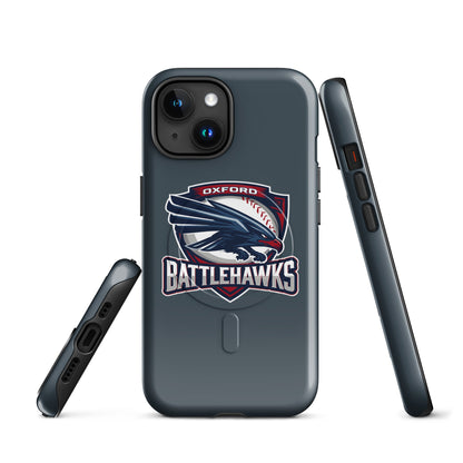 Magsafe Tough Case for iPhone | Oxford Battlehawks 13U | Badge Logo