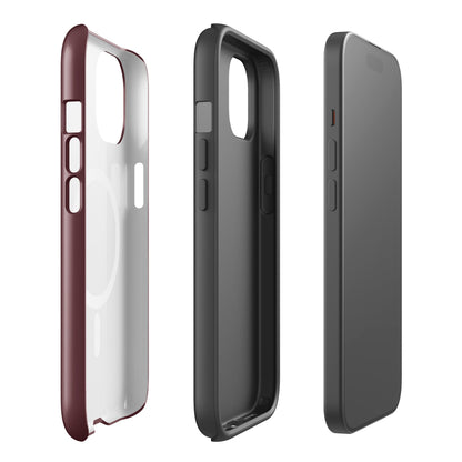 Magsafe Tough Case for iPhone | Page Middle Girls Lacrosse | Block P Logo