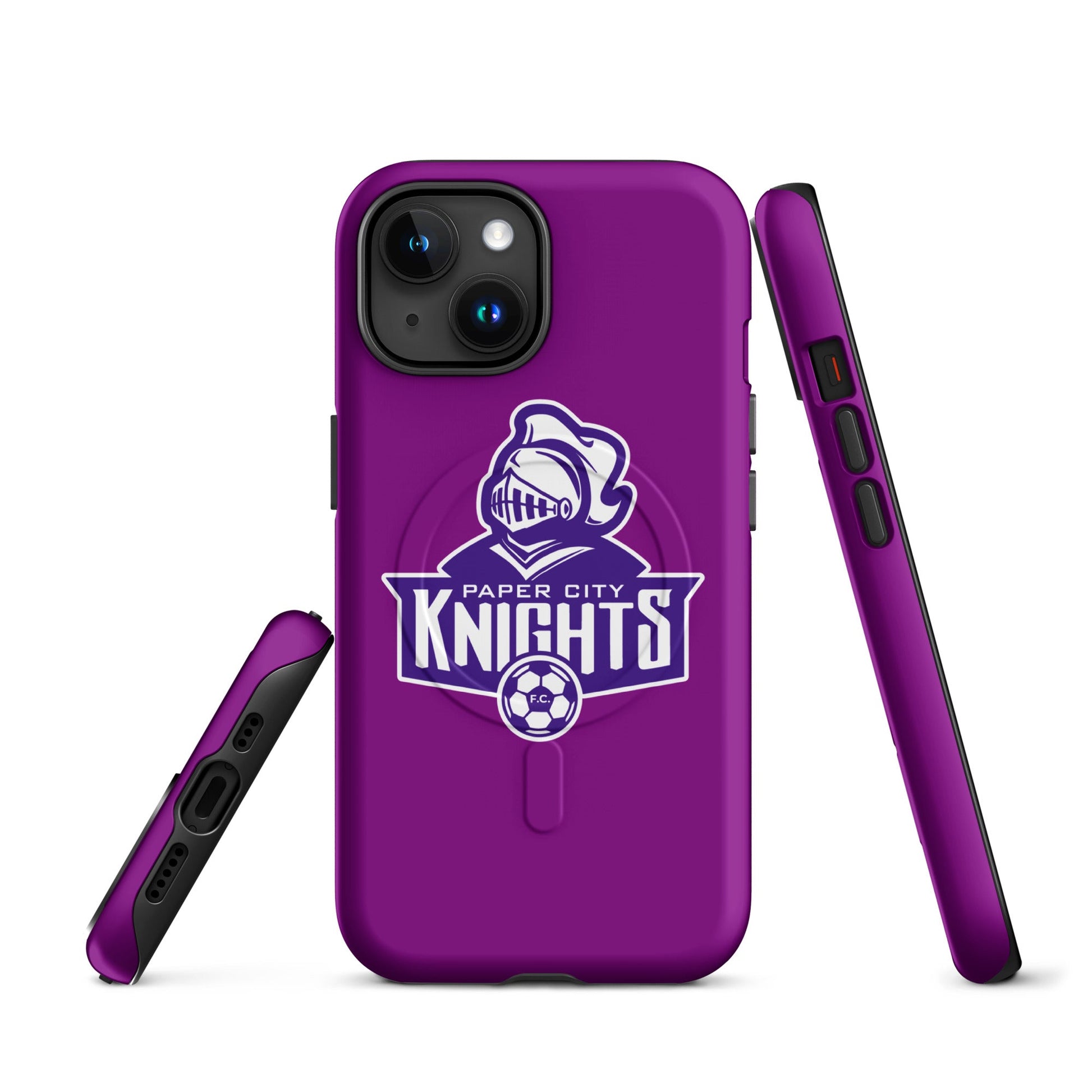 Magsafe Tough Case for iPhone | Paper City Futbol Club | Emblem Logo