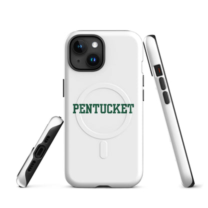 Magsafe Tough Case for iPhone | Pentucket Youth Football and Cheer | Script Logo