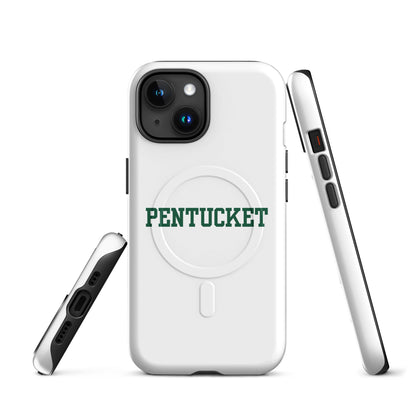 Magsafe Tough Case for iPhone | Pentucket Youth Football and Cheer | Script Logo