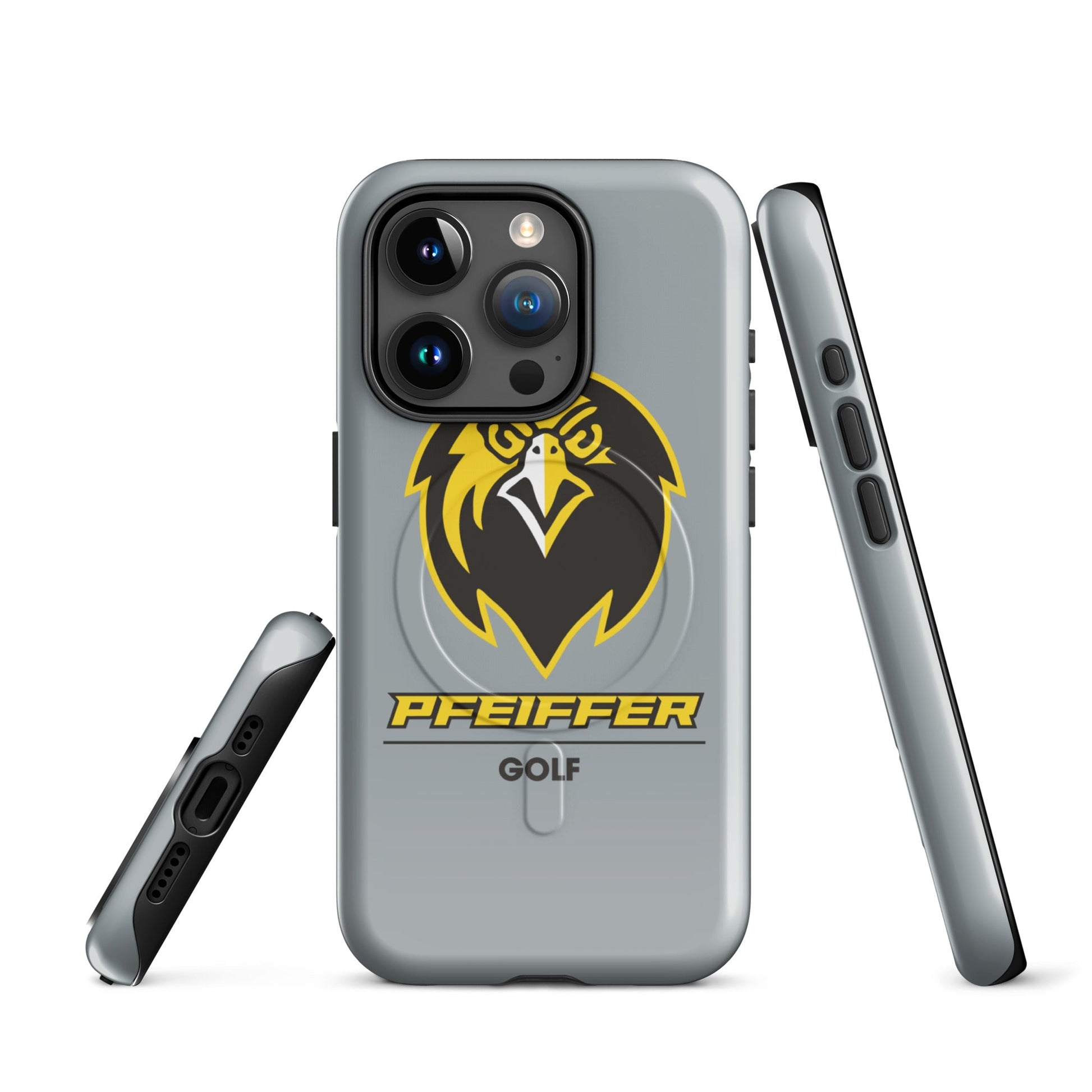 Magsafe Tough Case for iPhone | Pfeiffer University Golf | Falcon Logo