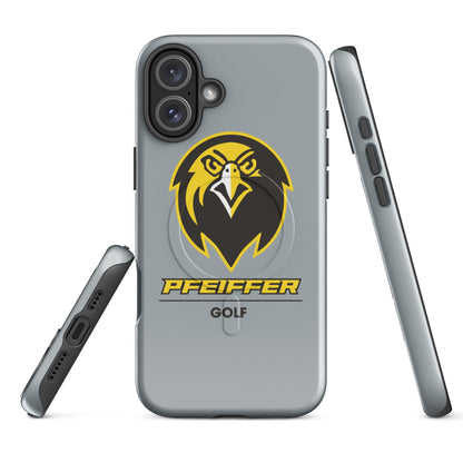 Magsafe Tough Case for iPhone | Pfeiffer University Golf | Falcon Logo