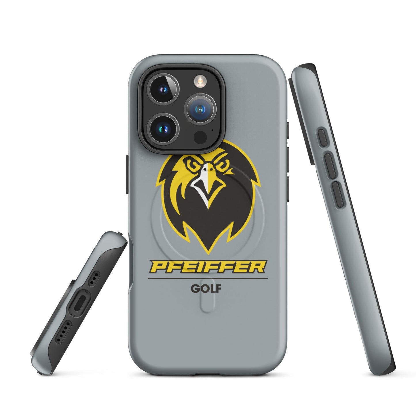 Magsafe Tough Case for iPhone | Pfeiffer University Golf | Falcon Logo