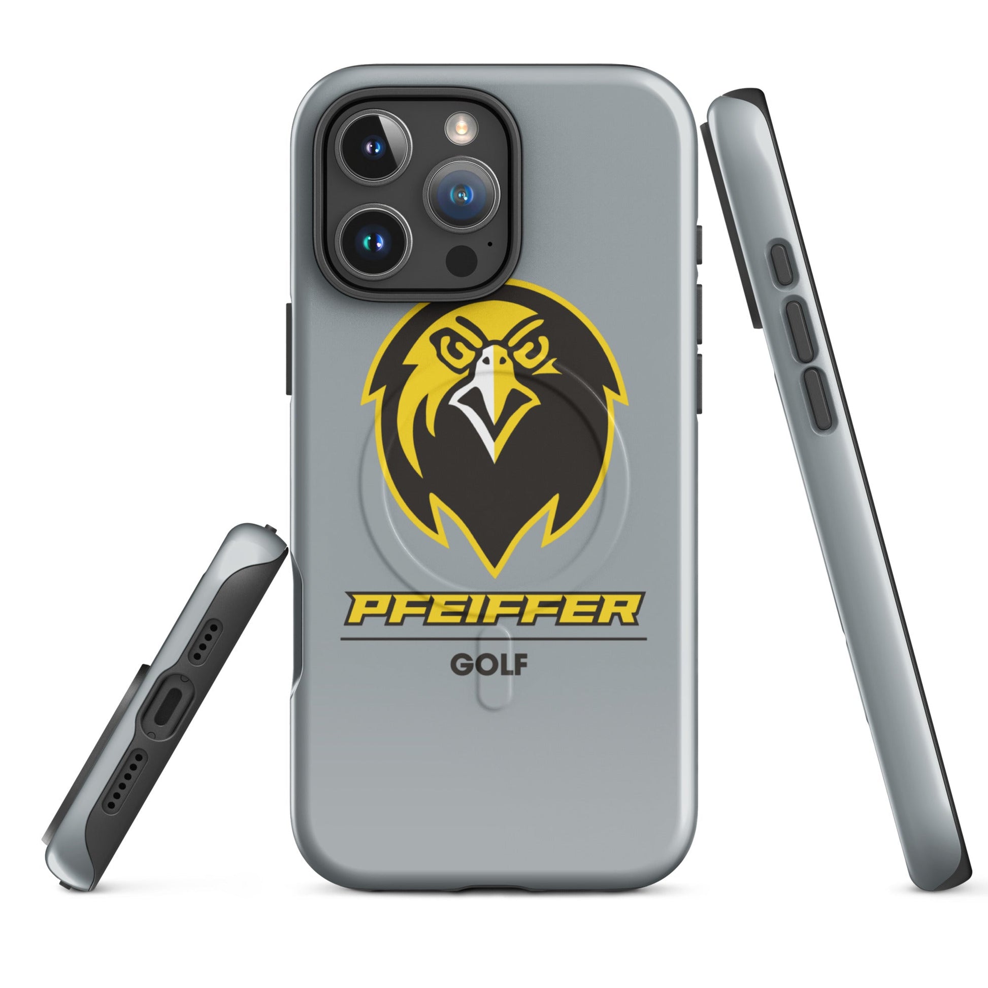 Magsafe Tough Case for iPhone | Pfeiffer University Golf | Falcon Logo