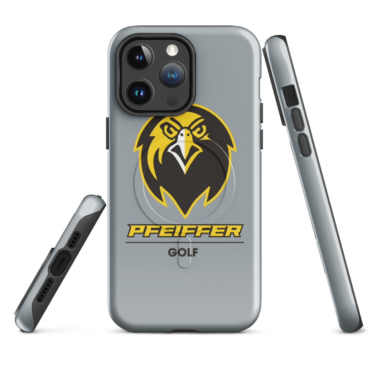 Magsafe Tough Case for iPhone | Pfeiffer University Golf | Falcon Logo