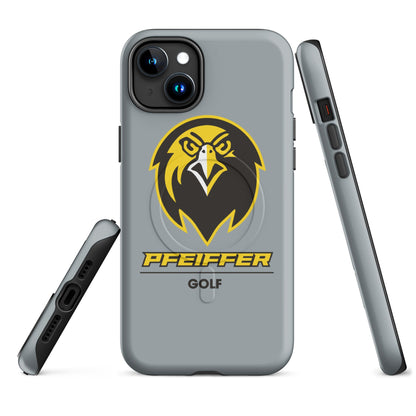 Magsafe Tough Case for iPhone | Pfeiffer University Golf | Falcon Logo