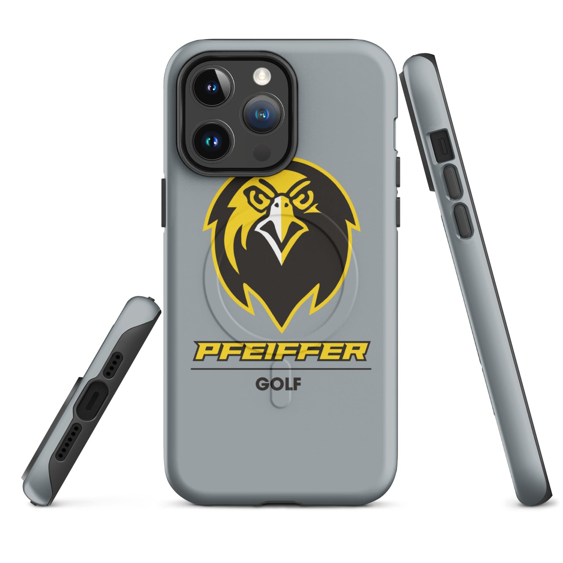 Magsafe Tough Case for iPhone | Pfeiffer University Golf | Falcon Logo