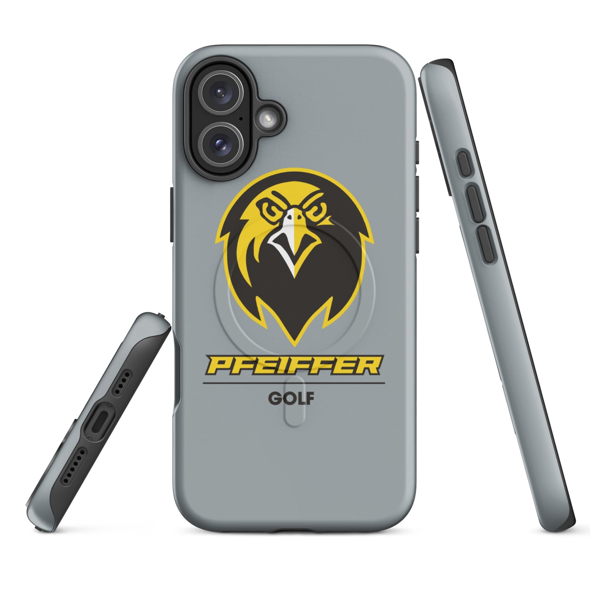 Magsafe Tough Case for iPhone | Pfeiffer University Golf | Falcon Logo