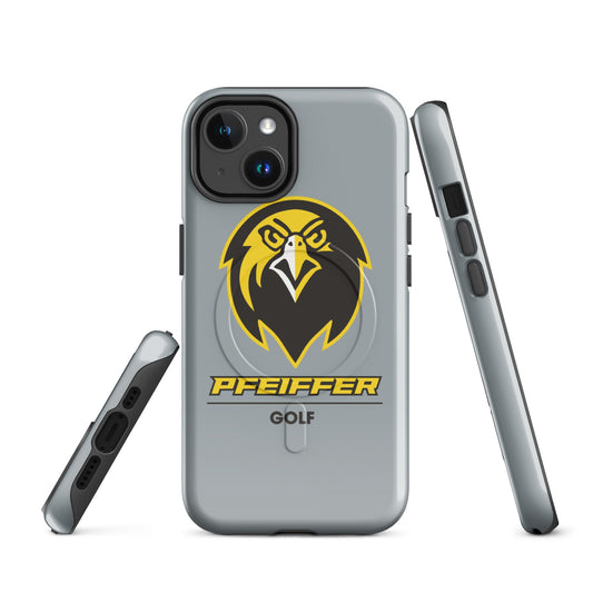 Magsafe Tough Case for iPhone | Pfeiffer University Golf | Falcon Logo