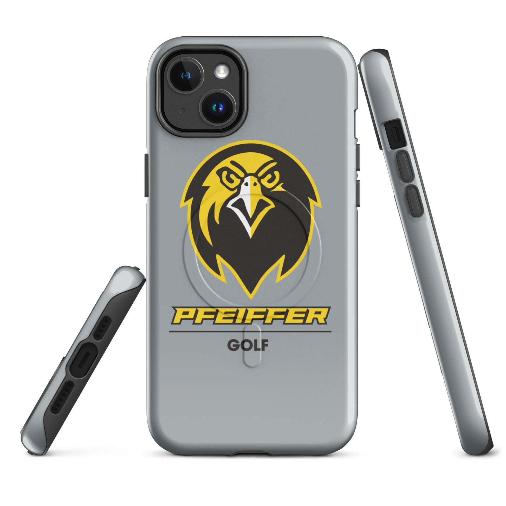 Magsafe Tough Case for iPhone | Pfeiffer University Golf | Falcon Logo