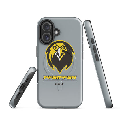 Magsafe Tough Case for iPhone | Pfeiffer University Golf | Falcon Logo