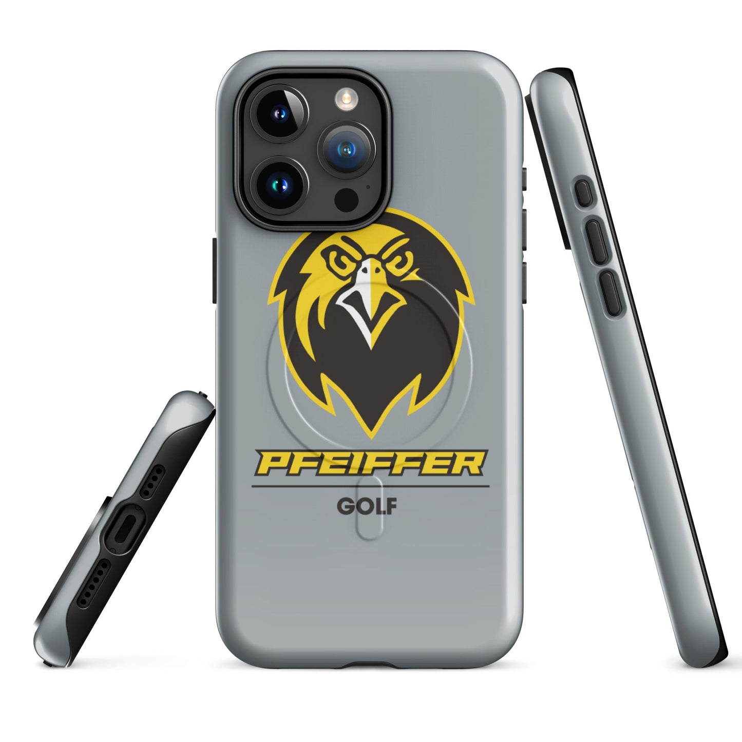 Magsafe Tough Case for iPhone | Pfeiffer University Golf | Falcon Logo