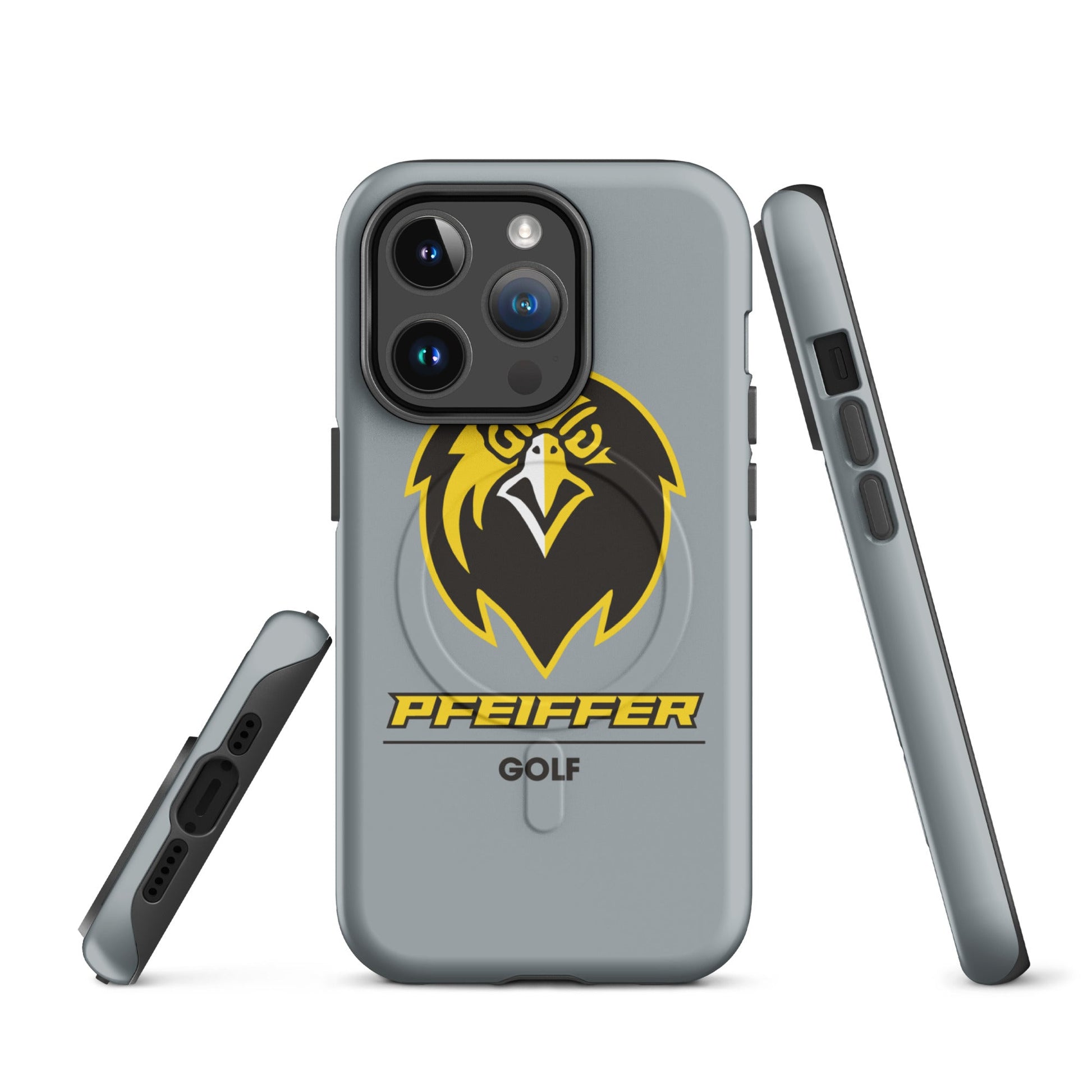 Magsafe Tough Case for iPhone | Pfeiffer University Golf | Falcon Logo