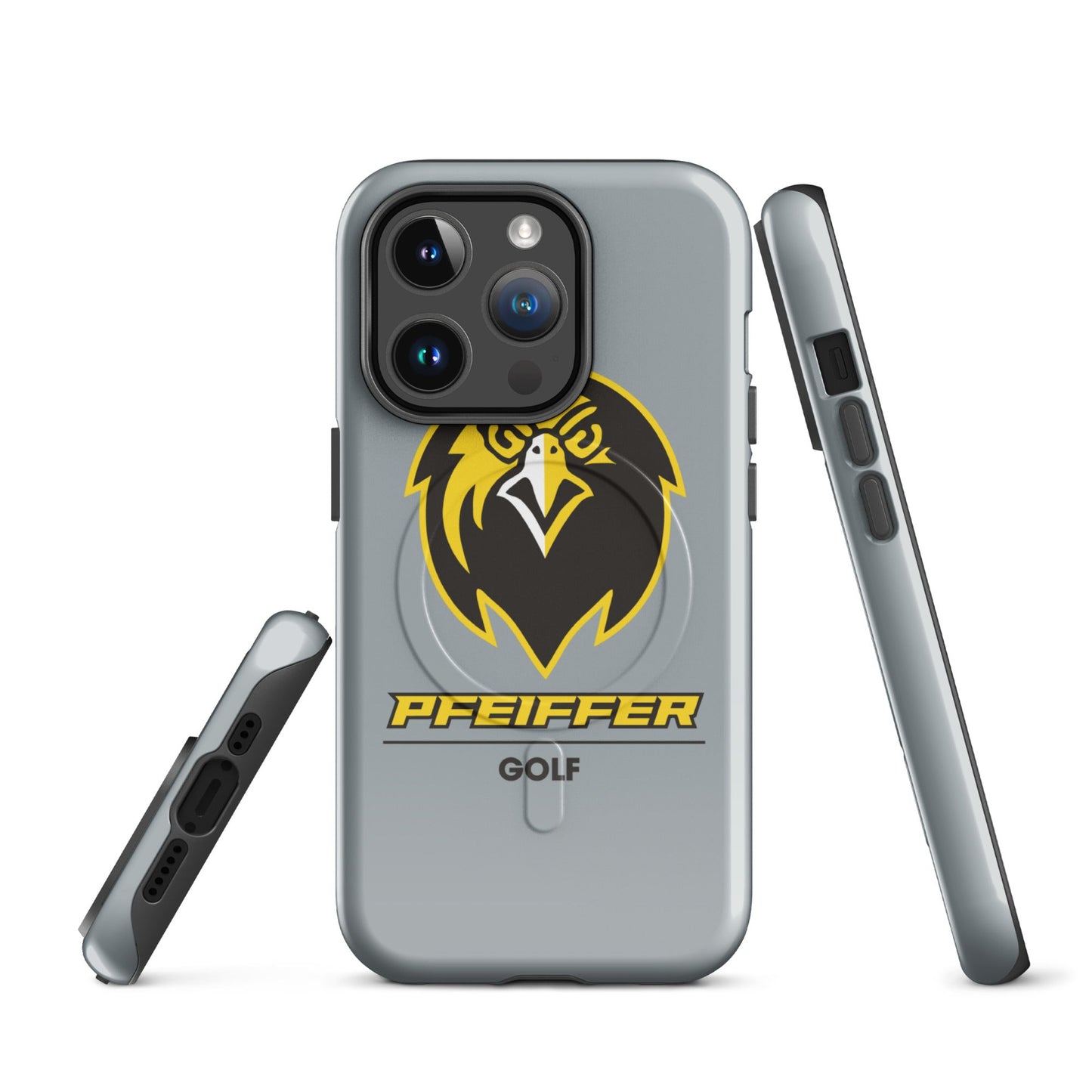 Magsafe Tough Case for iPhone | Pfeiffer University Golf | Falcon Logo