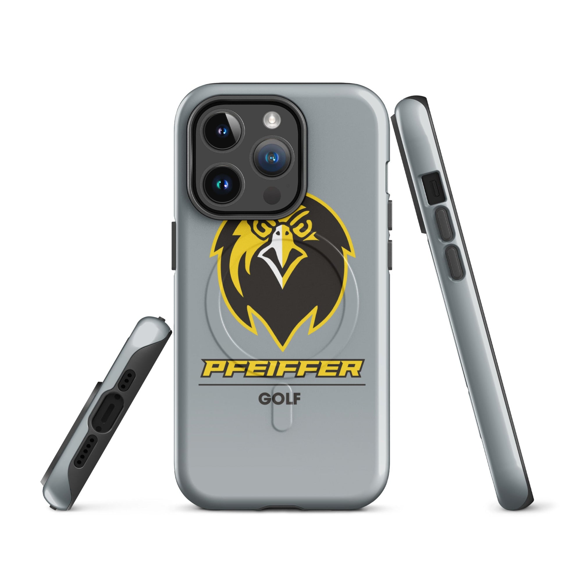Magsafe Tough Case for iPhone | Pfeiffer University Golf | Falcon Logo