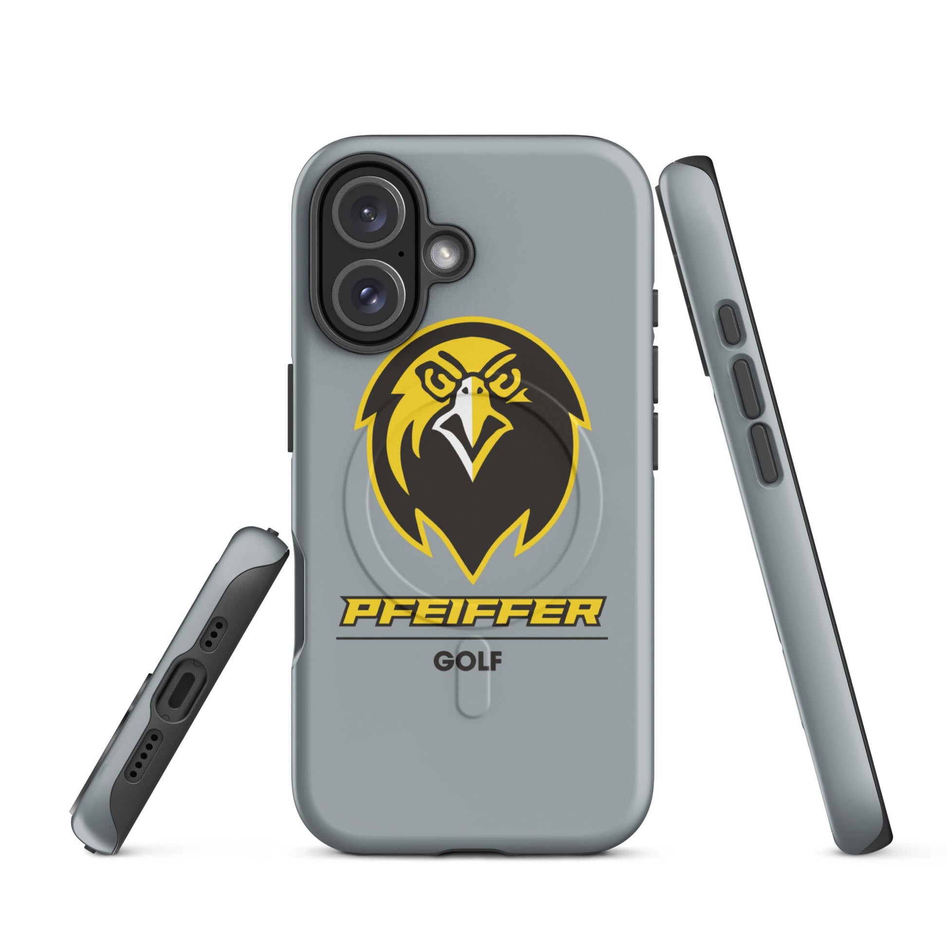 Magsafe Tough Case for iPhone | Pfeiffer University Golf | Falcon Logo