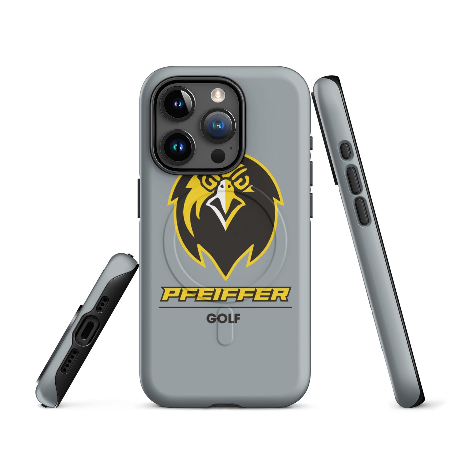 Magsafe Tough Case for iPhone | Pfeiffer University Golf | Falcon Logo