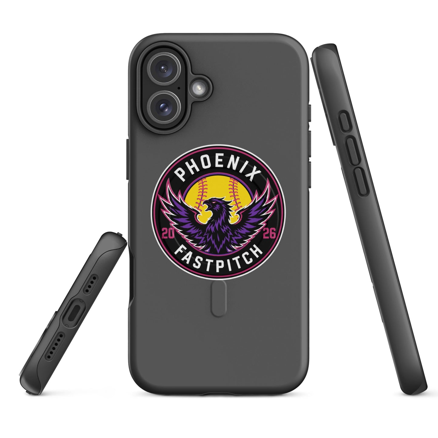 Magsafe Tough Case for iPhone | Phoenix Fastpitch | Badge Logo