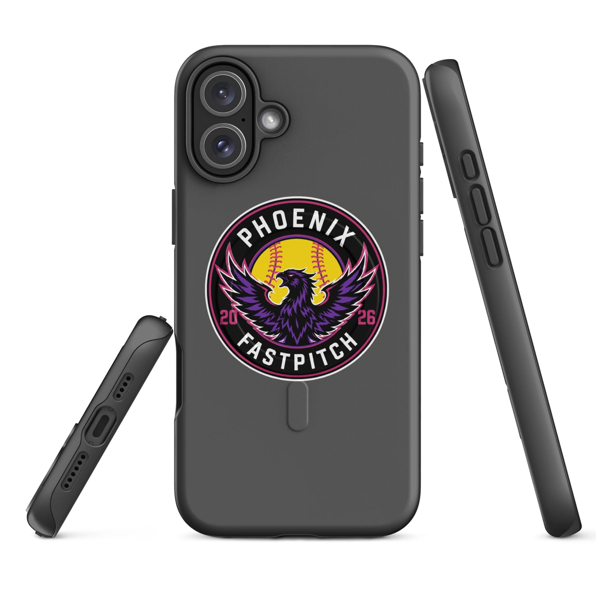 Magsafe Tough Case for iPhone | Phoenix Fastpitch | Badge Logo