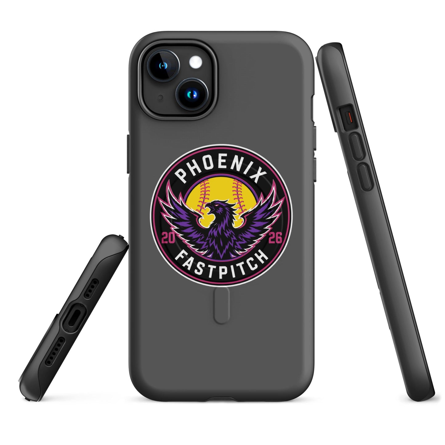 Magsafe Tough Case for iPhone | Phoenix Fastpitch | Badge Logo