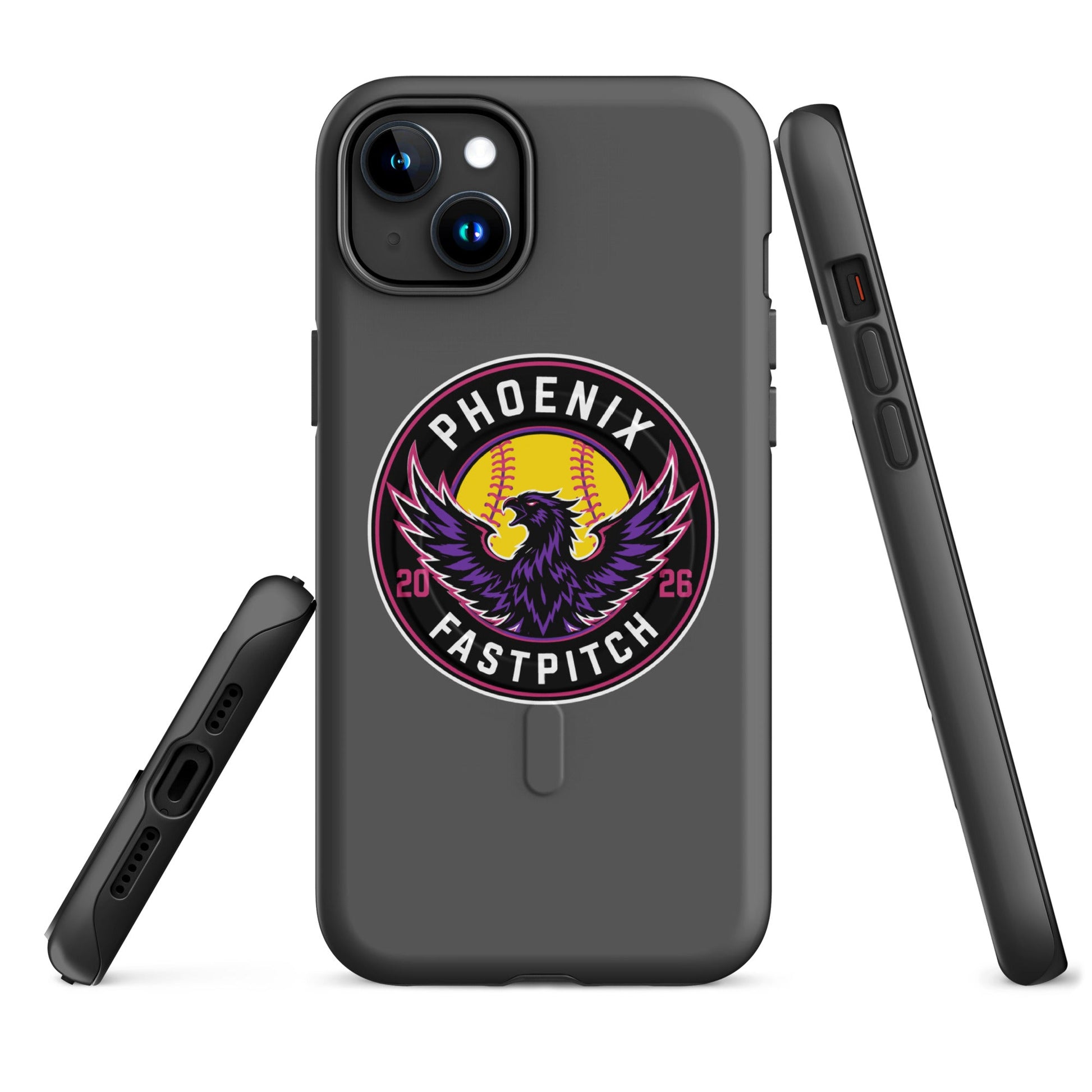 Magsafe Tough Case for iPhone | Phoenix Fastpitch | Badge Logo
